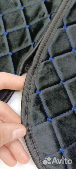 Накидки на сидения весь салон из велюра