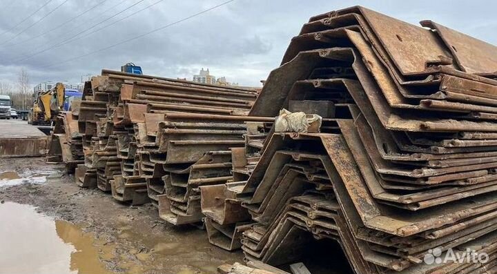 Шпунт Ларсена / аренда погружение шпунта