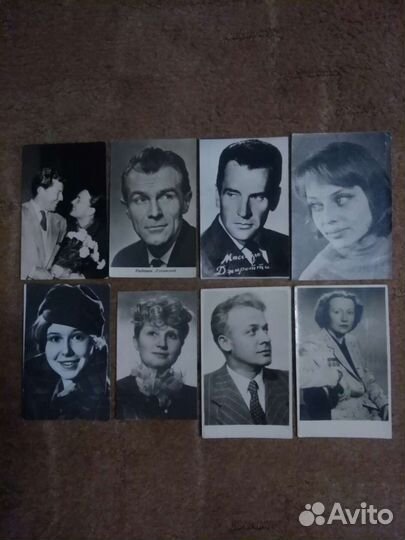 Открытки артисты
