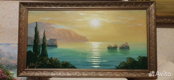 Картины. Крымский художник. Холст. Масло