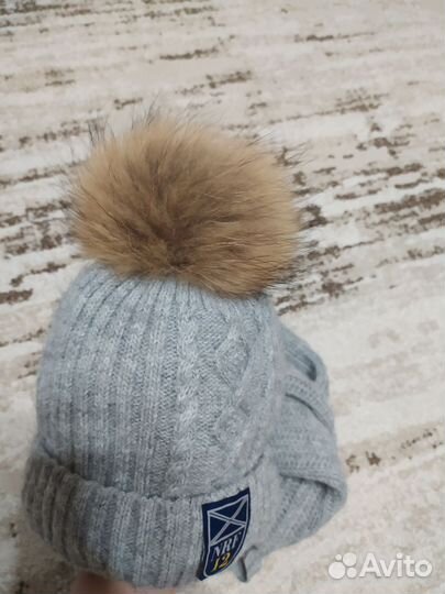 Зимняя шапка и снуд