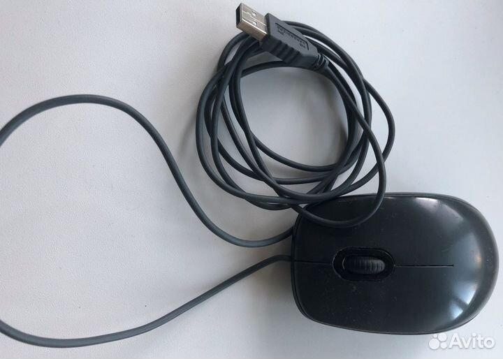 Мышь проводная Logitech M100 USB