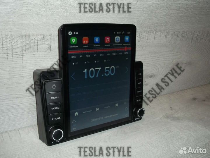 Магнитола Volkswagen Touareg Tesla Android GPS