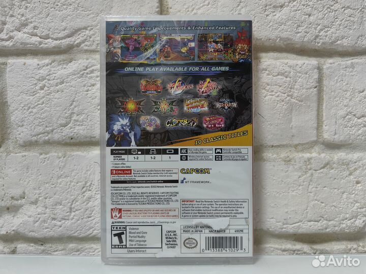 Capcom Fighting Collection Switch Новый