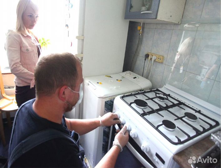 Ремонт Котлов газовых Колонок, Плит, Духовок