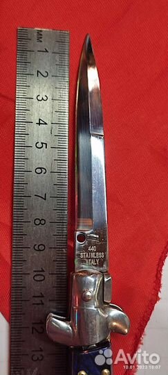 Нож новый металл смотрите фото И описание спасибо