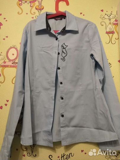 Школьная блузка, рубашка для девочки