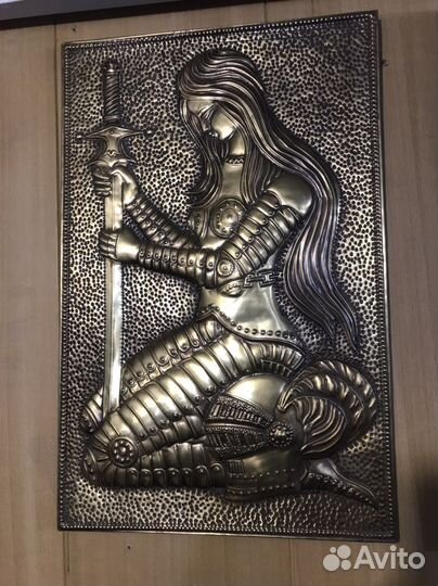 Чеканка медная СССР