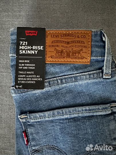 Levis 712 новые с биркой