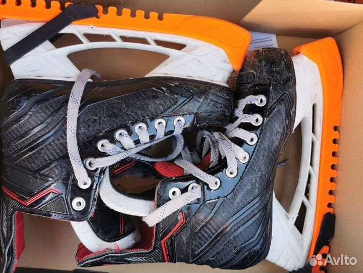 Коньки хоккейные детские bauer nsx размер 35