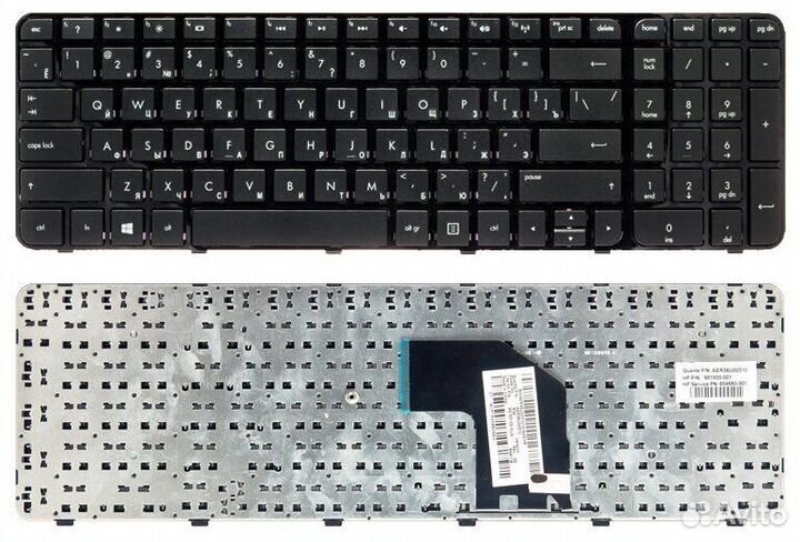 Клавиатура HP Pavilion G4-2000 без рамки (чёрная)