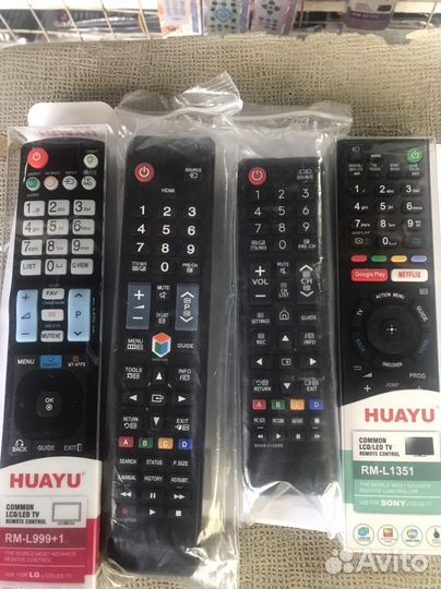 Пульты для телевизоров и цифровых приставок DVB-T2