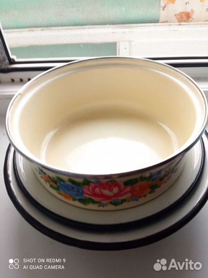 Чашки эмалированные