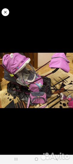 Коляска санки