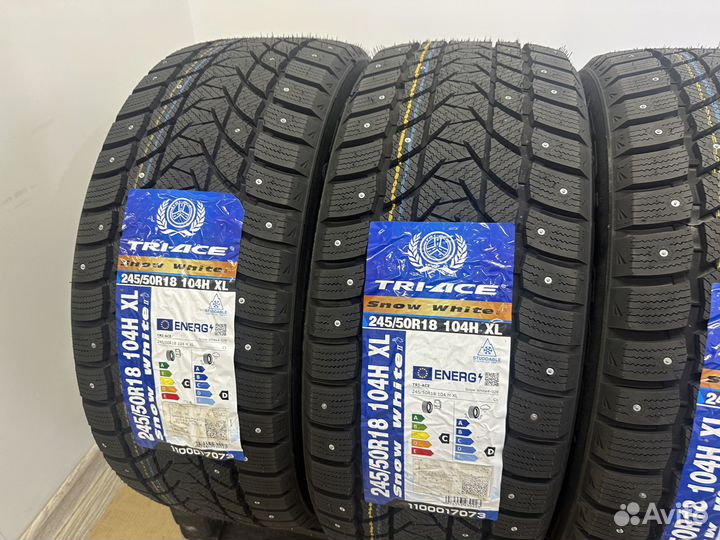 Tri Ace Snow White II Stud 245/50 R18 104H