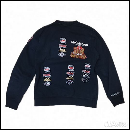 Свитшот Mitchell Ness - Chicago Hawks (оригинал)