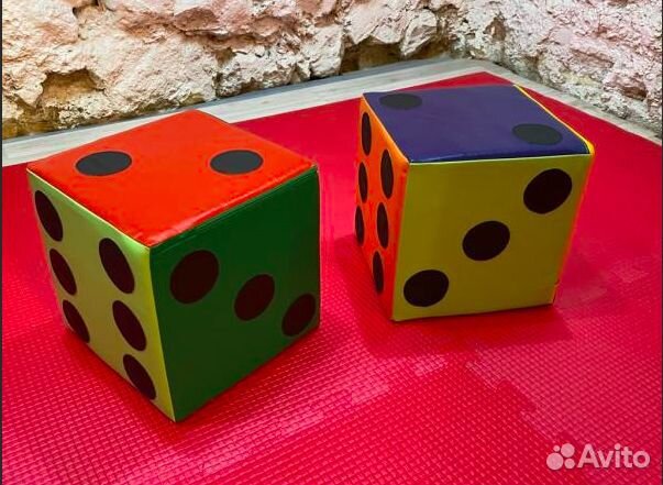 Игровой Кубик Кости - зарик 40*40 см