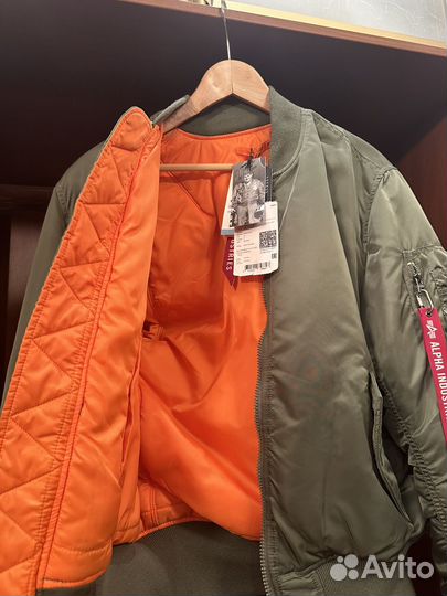 Бомбер alpha industries ma 1