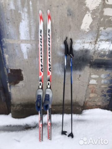 Лыжи беговые детские 150 с ботинками