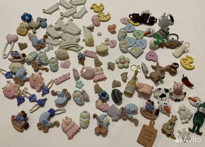 Декоративные пуговицы фигурки США