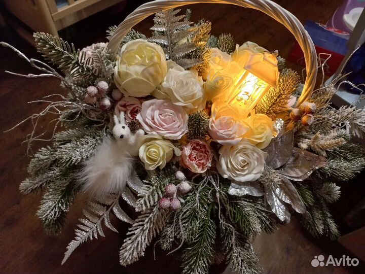 Новогоднии композиции- подарки