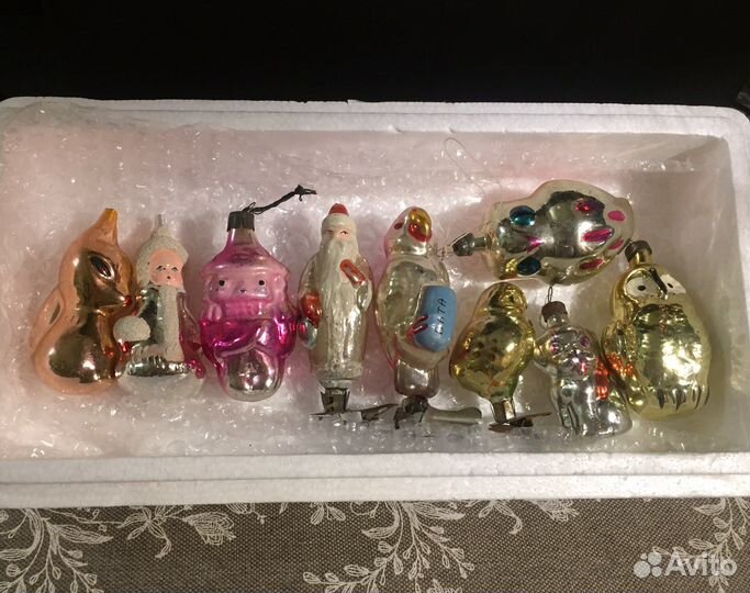 Елочные игрушки СССР