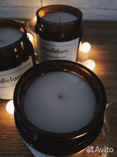 Соевая свеча ароматическая 190мл