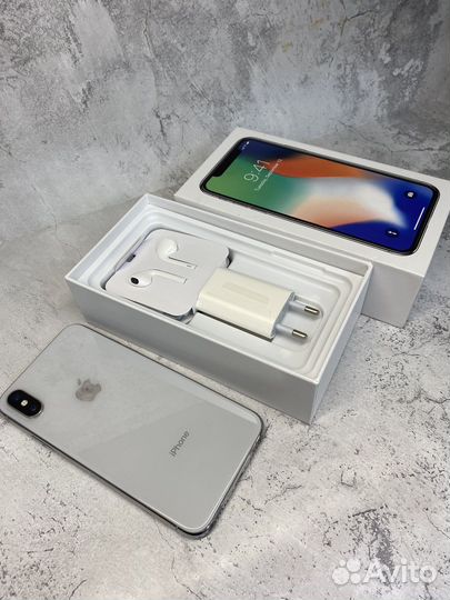 iPhone X 64gb оригинал идеал