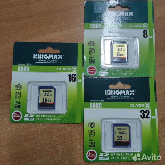 Карты памяти Kingmax sdhc Class 10