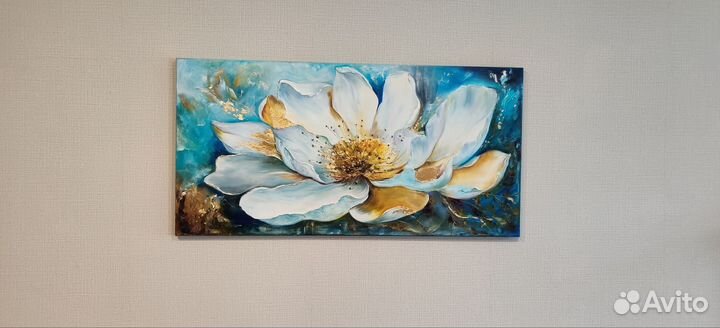Картина маслом на холсте большая