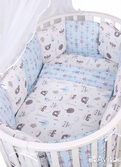 Бортики в кроватку