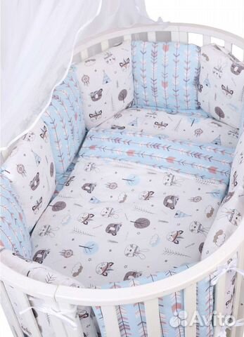 Бортики в кроватку