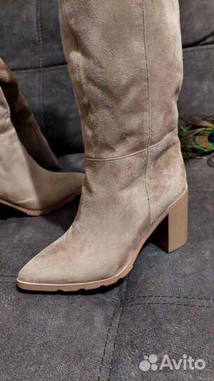 Сапоги ботфорты 37 (зима)