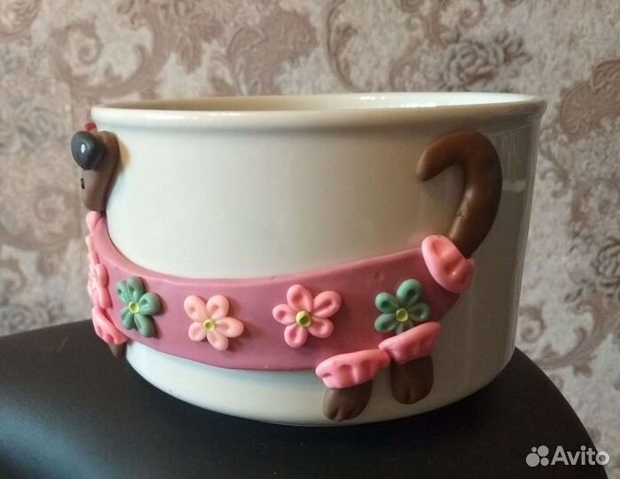 Кружка с декором