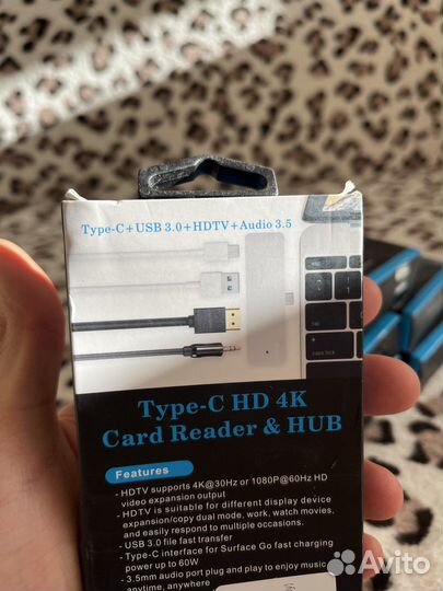 Usb хаб для MacBook/ USB HUB/Разьемник/Usb hdmi