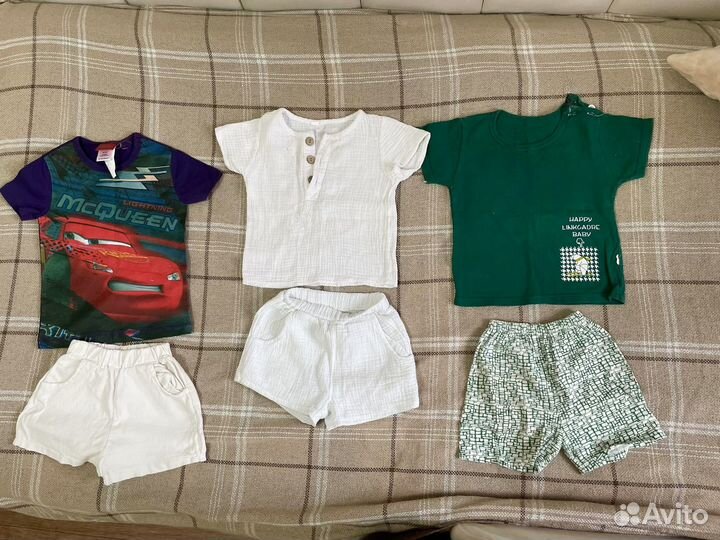 Шорты и футболка для мальчика