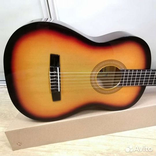 Гитара новая классическая 3/4 ель аналог hohner hc
