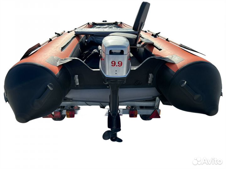 Лодка с мотором и прицепом (Kitt Boats)