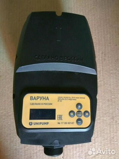 Частотник Unipump, блок настройки Grundfos
