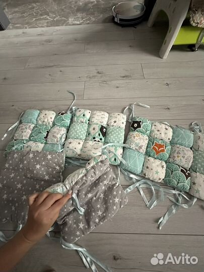 Бортики в кроватку