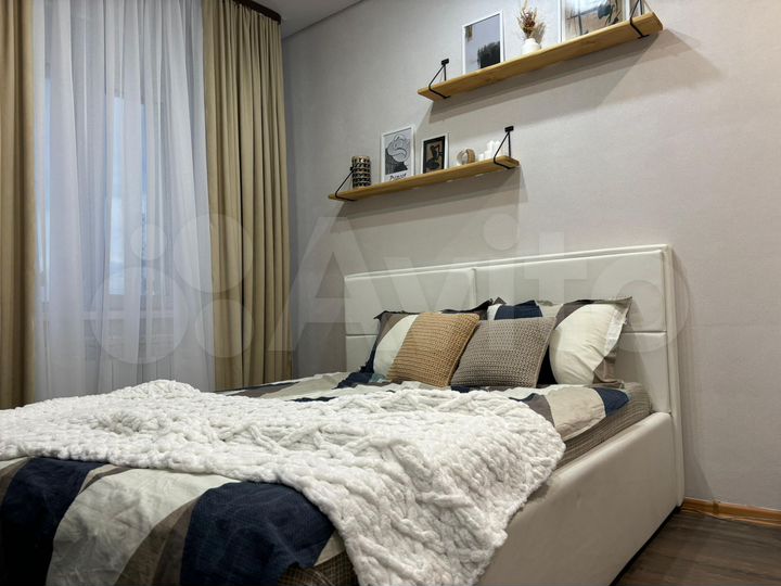 1-к. квартира, 35 м², 2 кровати