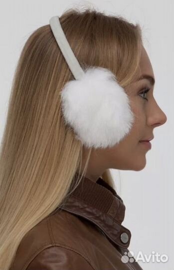 Меховые наушники