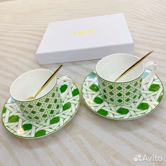 Christian dior Cannage Provence чайная пара