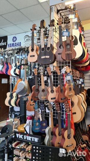 Укулеле 100 наименований от сопранино до баритона