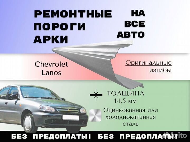 Ремонтные арки Toyota Land Cruiser