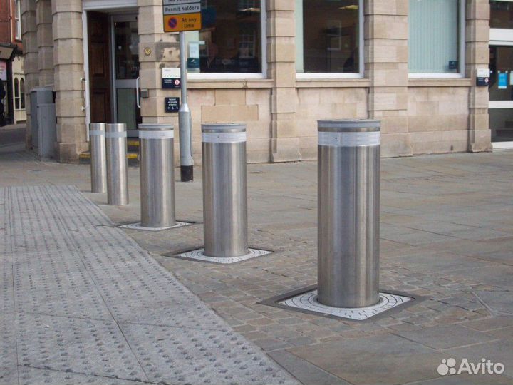 Ремонт боллардов (дорожных блокираторов)