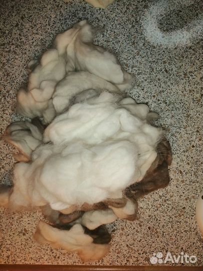 Шерсть длинношёрстных котов 500 граммов