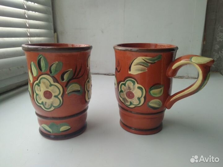 Глиняные кружки