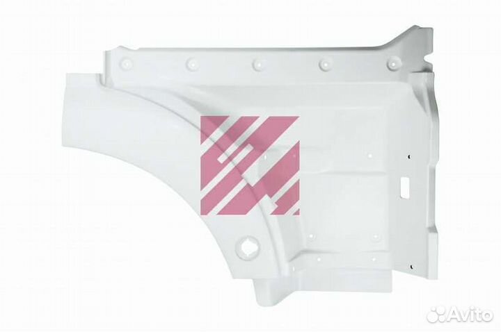 Крыло, корпус подножки правое ман