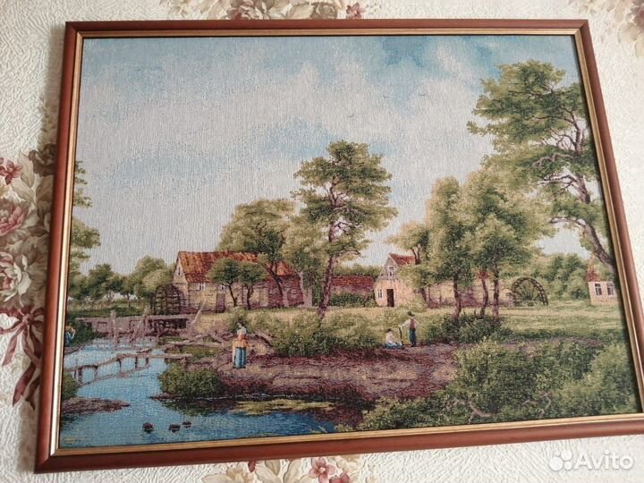 Картина из гобелена